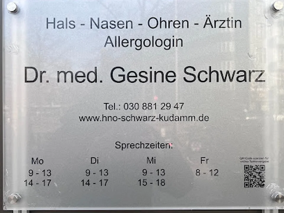 Frau Dr. med. Gesine Schwarz