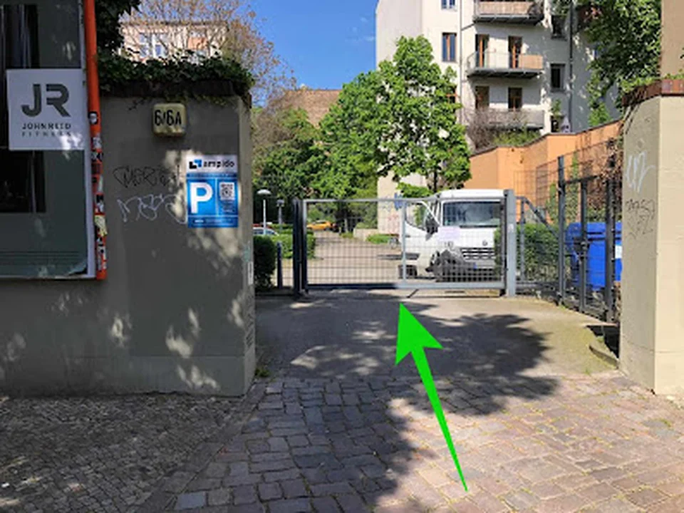 ampido Parkplatz, Berlin
