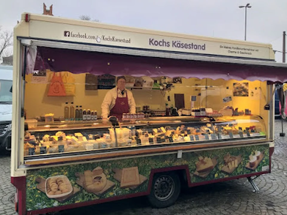 Grüner Wochenmarkt Schloßplatz Köpenick, Berlin
