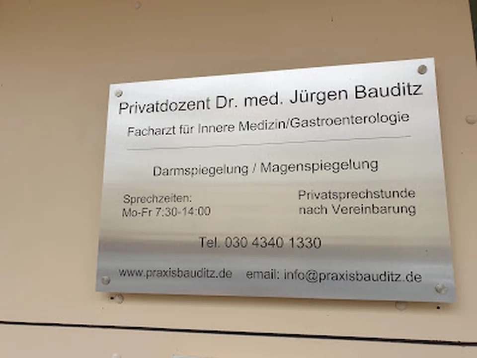 PD Dr. med. Jürgen Bauditz, Berlin