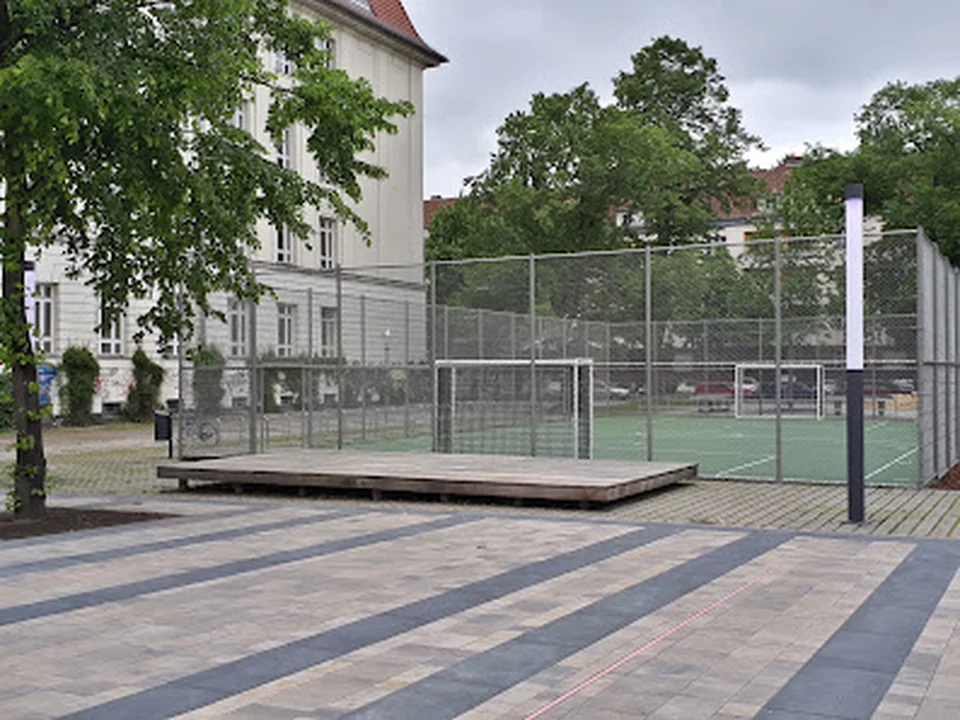 Sportplatz, Workoutplatz, Fußballplatz, Berlin