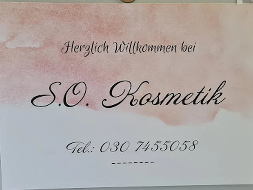 S.O. Kosmetik Fußpflege nach med. Art, Entspannungsmassagen, Berlin