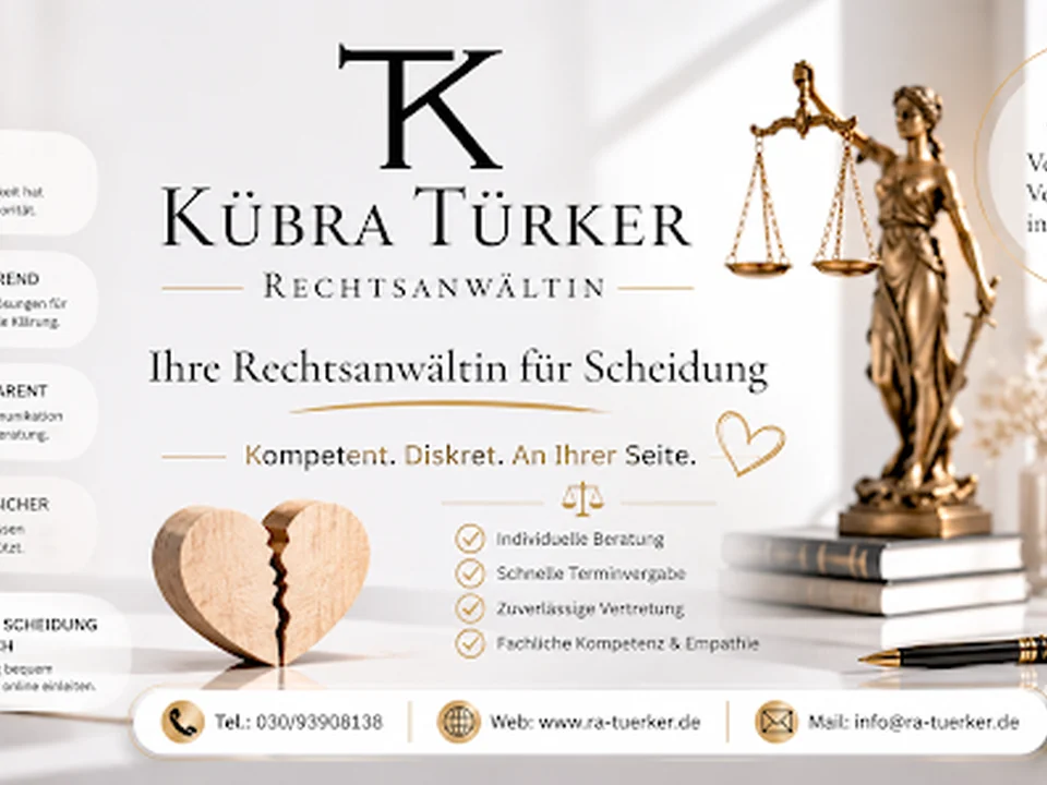 Rechtsanwältin Kübra Türker I Avukat Kübra Türker, Berlin