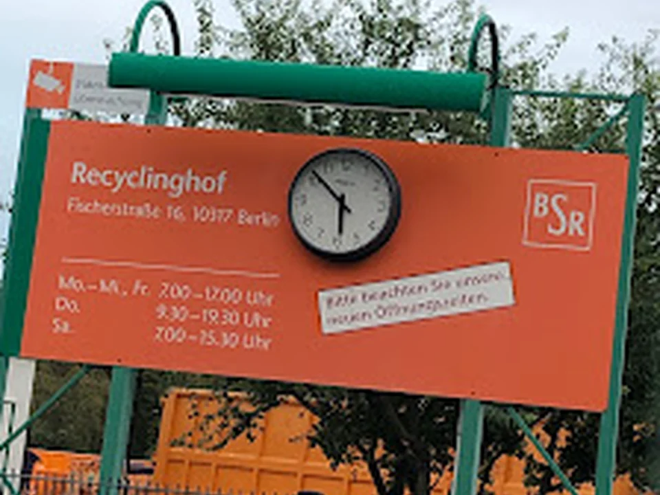 BSR Recyclinghof Fischerstraße, Berlin
