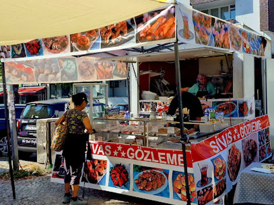 Wochenmarkt Karl-August-Platz, Berlin