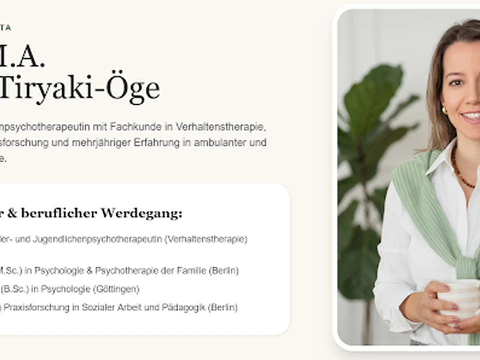 Praxis Öge | Psychotherapie für Kinder und Jugendliche am Theodor-Heuss-Platz, Berlin
