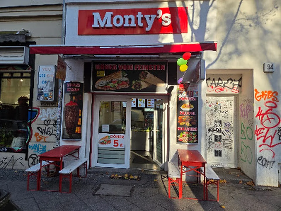 Chicken Döner Kebab Monty's, Berlin