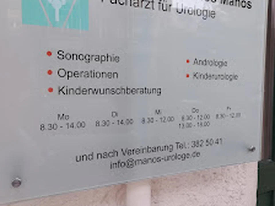 Dr.med.Dimitrios Manos Facharzt für Urologie, Berlin