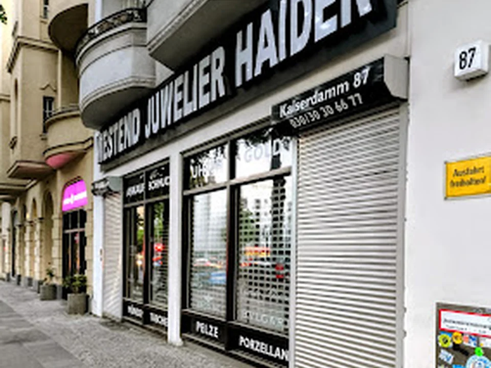 Westend Juwelier Haider Schmuck, Gold , Luxusuhren Ankauf Berlin